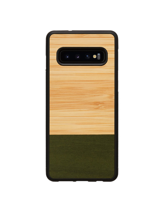 MAN&WOOD SmartPhone case Galaxy S10 bamboo forest black