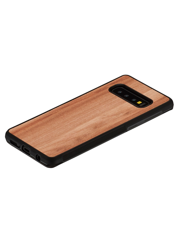 MAN&WOOD SmartPhone case Galaxy S10 cappuccino black