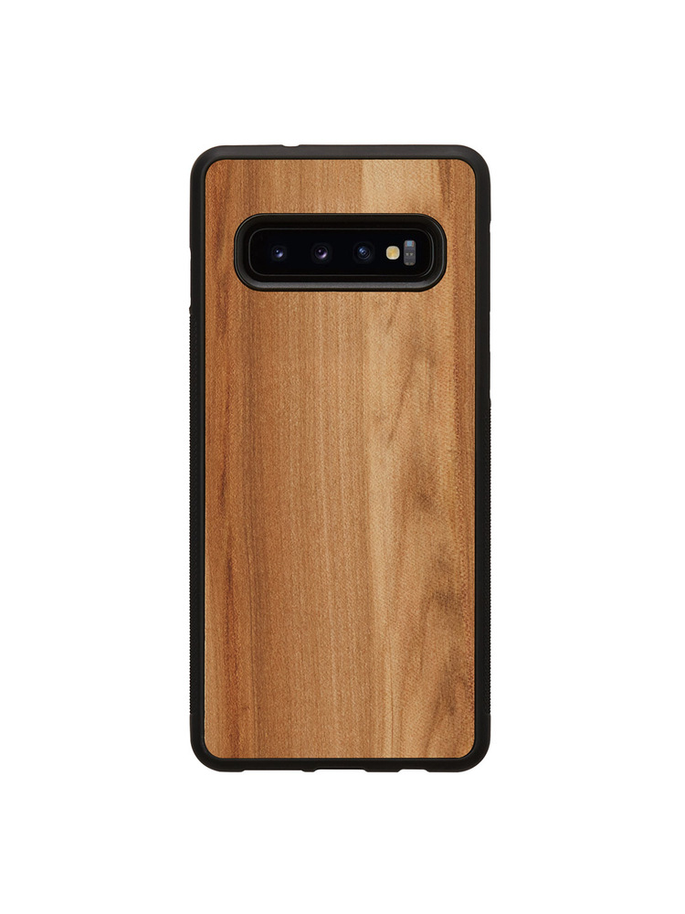 MAN&WOOD SmartPhone case Galaxy S10 cappuccino black