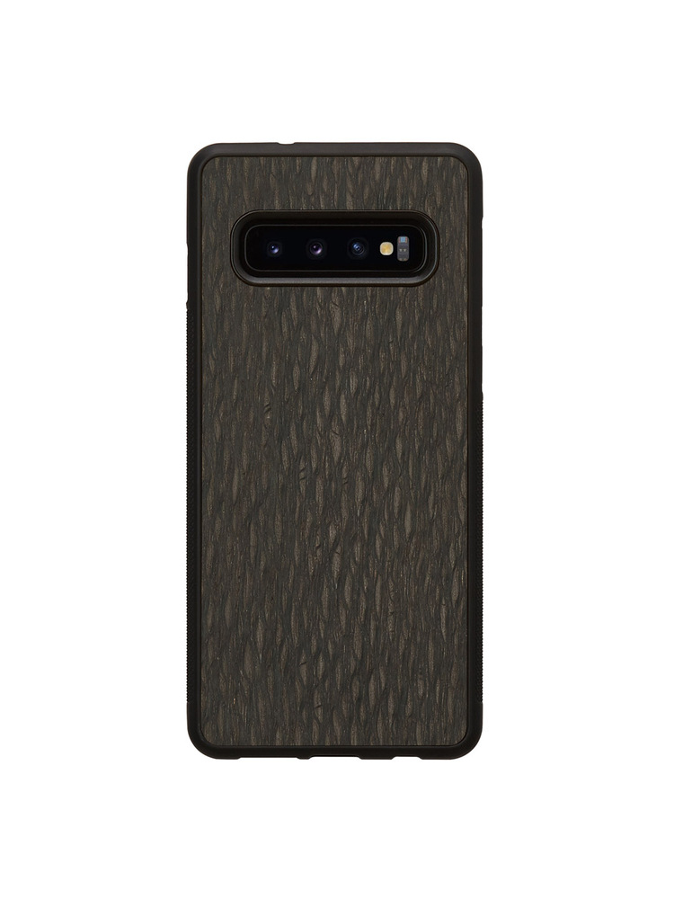 MAN&WOOD SmartPhone case Galaxy S10 carbalho black