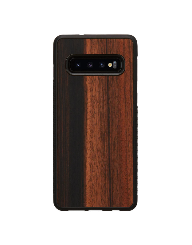 MAN&WOOD SmartPhone case Galaxy S10 ebony black