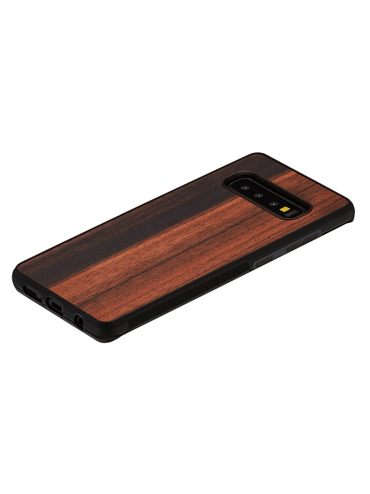 MAN&WOOD SmartPhone case Galaxy S10 ebony black