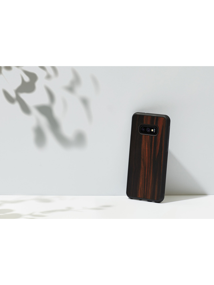 MAN&WOOD SmartPhone case Galaxy S10e ebony black