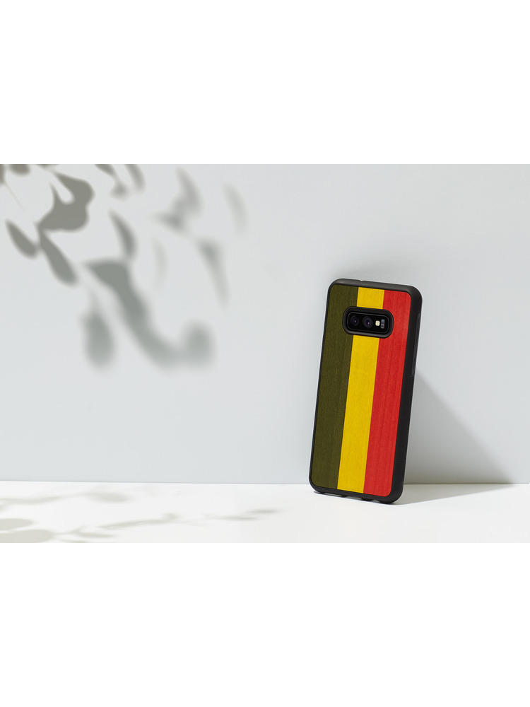 MAN&WOOD SmartPhone case Galaxy S10e reggae black