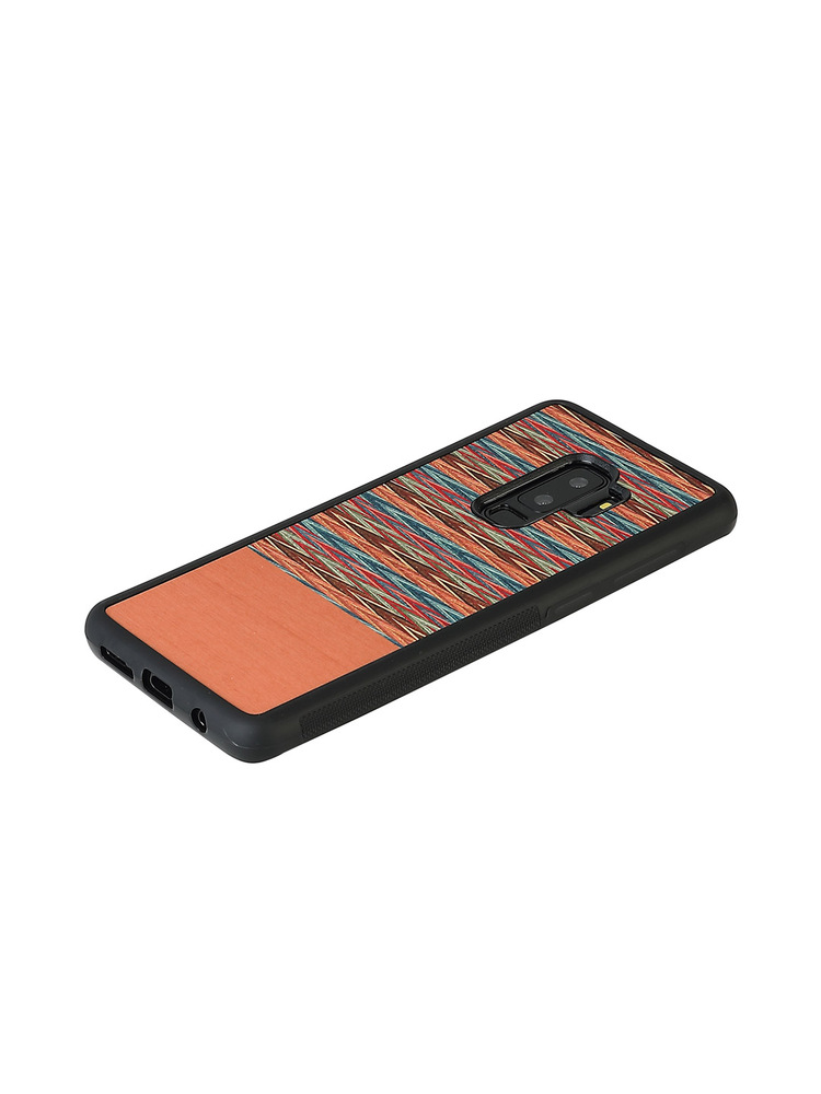 MAN&WOOD SmartPhone case Galaxy S9 Plus browny check black