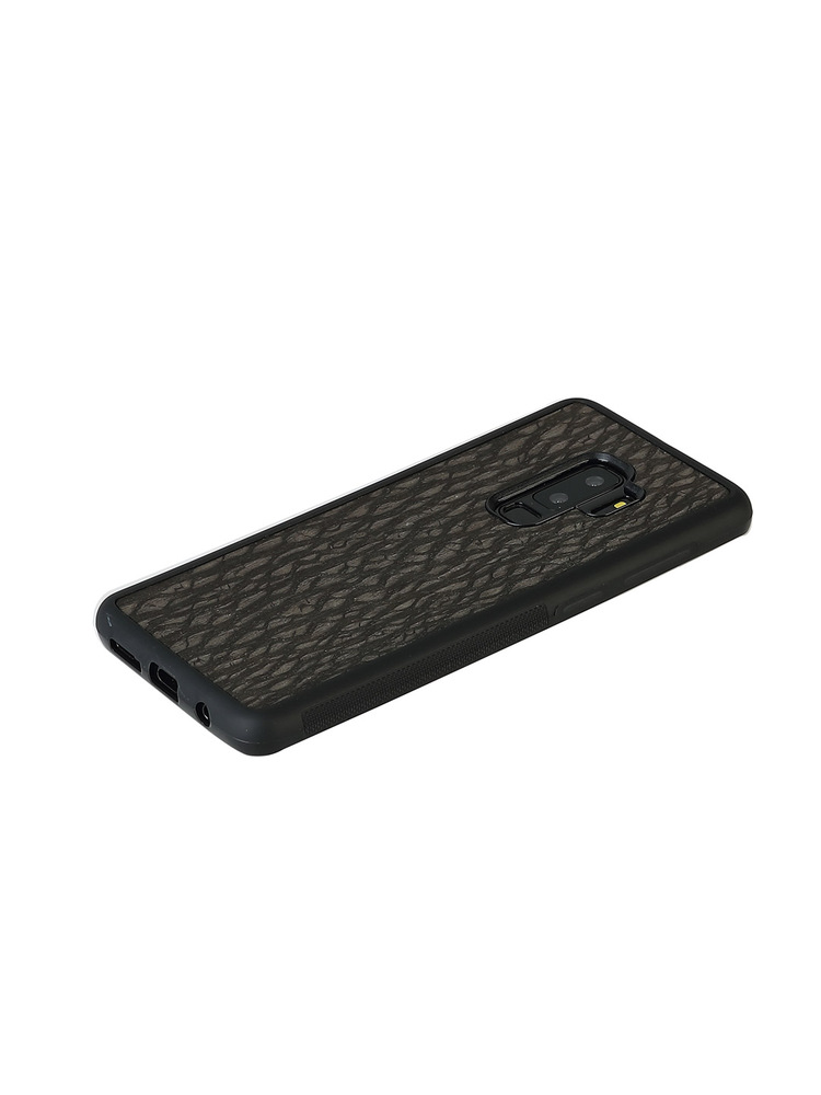 MAN&WOOD SmartPhone case Galaxy S9 Plus carbalho black