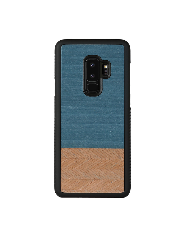 MAN&WOOD SmartPhone case Galaxy S9 Plus denim black