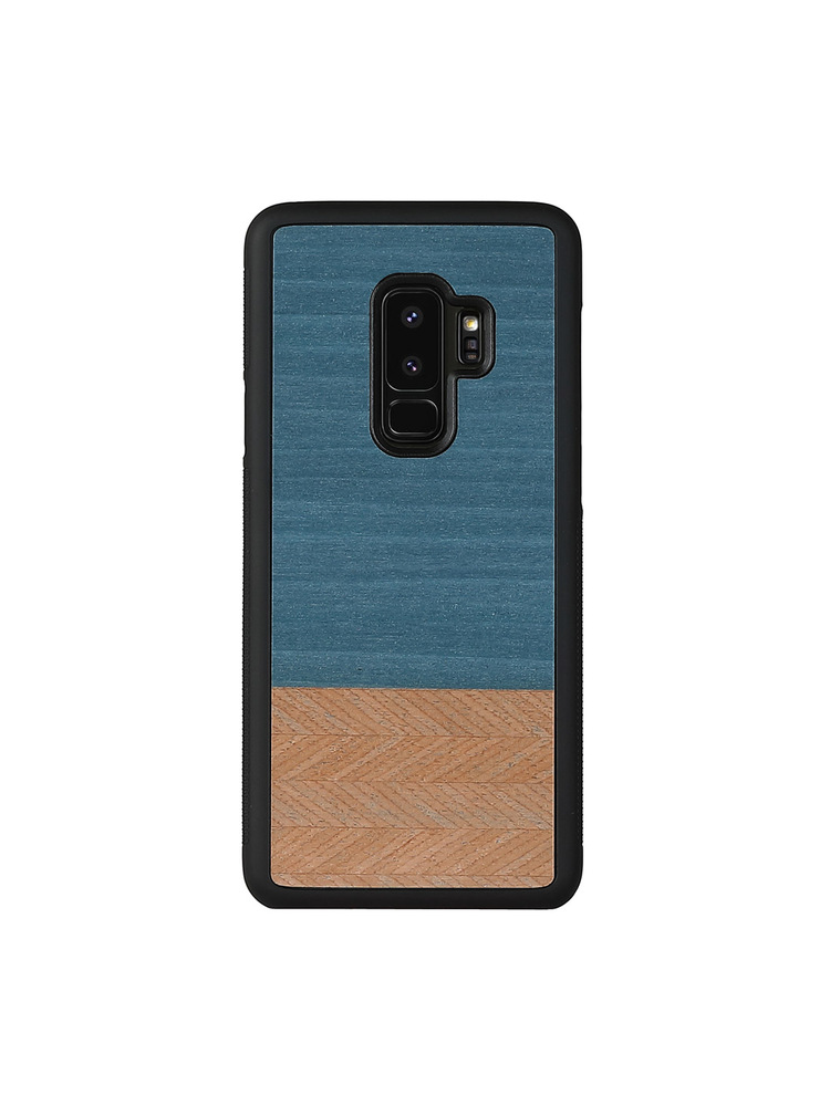 MAN&WOOD SmartPhone case Galaxy S9 Plus denim black