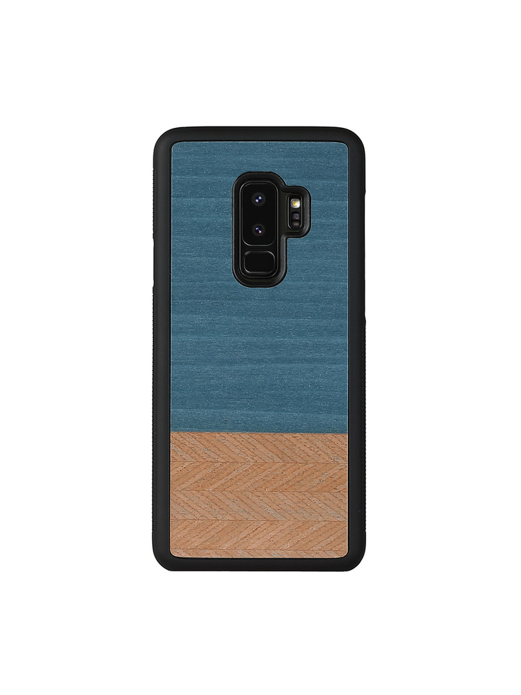 MAN&WOOD SmartPhone case Galaxy S9 Plus denim black