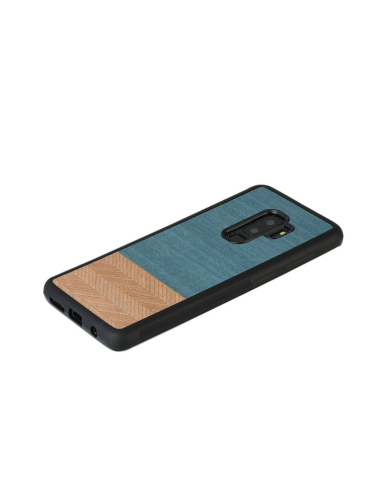 MAN&WOOD SmartPhone case Galaxy S9 Plus denim black