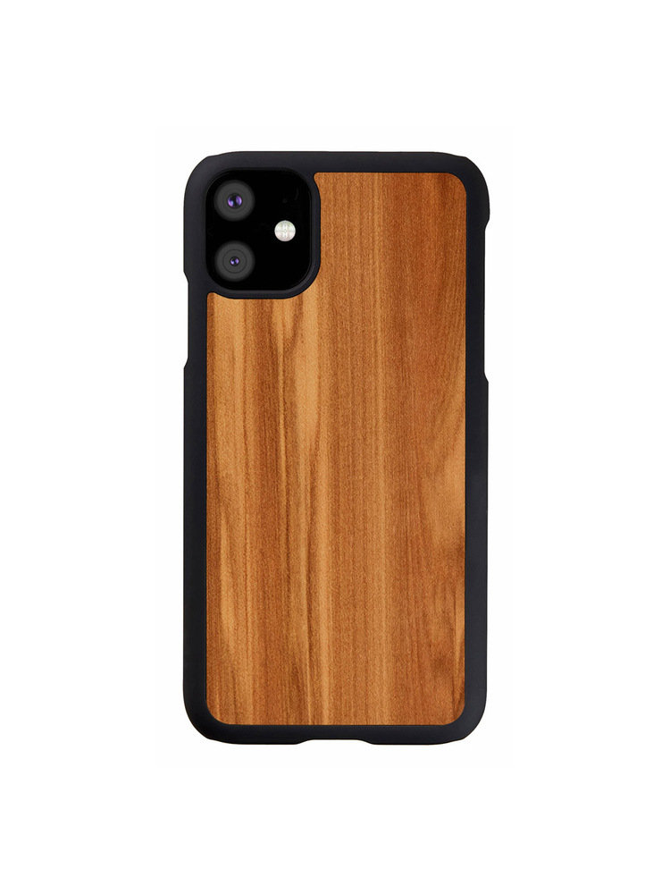 MAN&WOOD SmartPhone case iPhone 11 cappuccino black