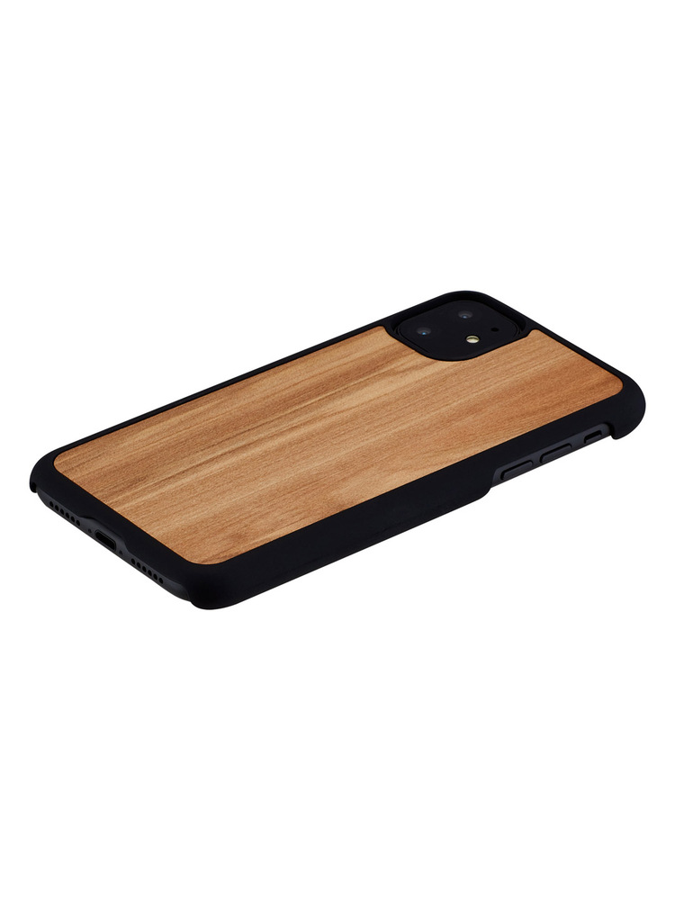 MAN&WOOD SmartPhone case iPhone 11 cappuccino black