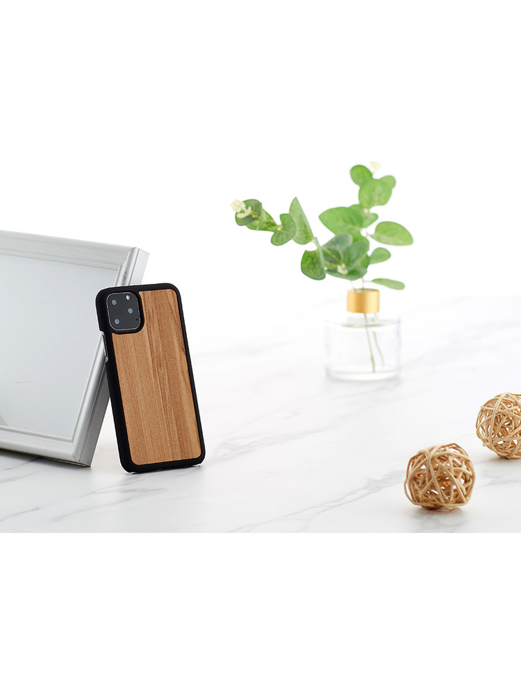 MAN&WOOD SmartPhone case iPhone 11 Pro cappuccino black