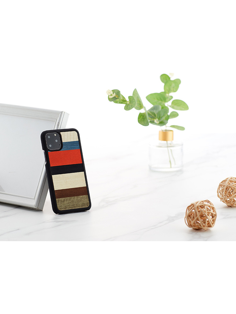 MAN&WOOD SmartPhone case iPhone 11 Pro corallina black