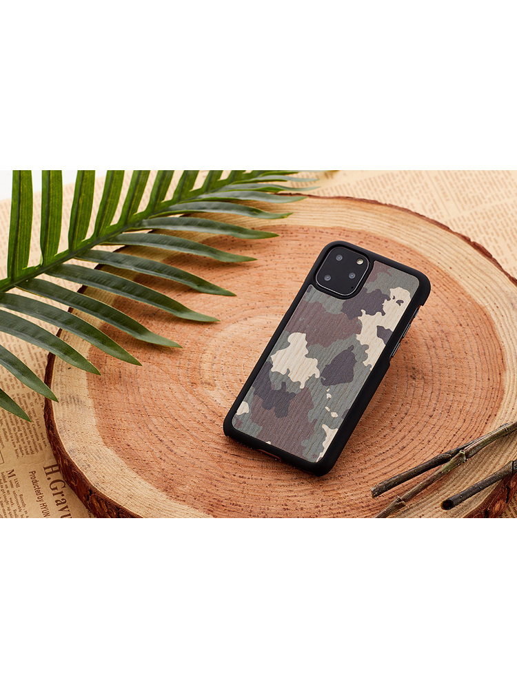 MAN&WOOD SmartPhone case iPhone 11 Pro Max camouflage black