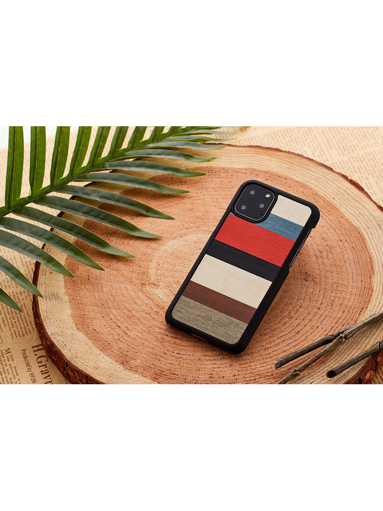 MAN&WOOD SmartPhone case iPhone 11 Pro Max corallina black