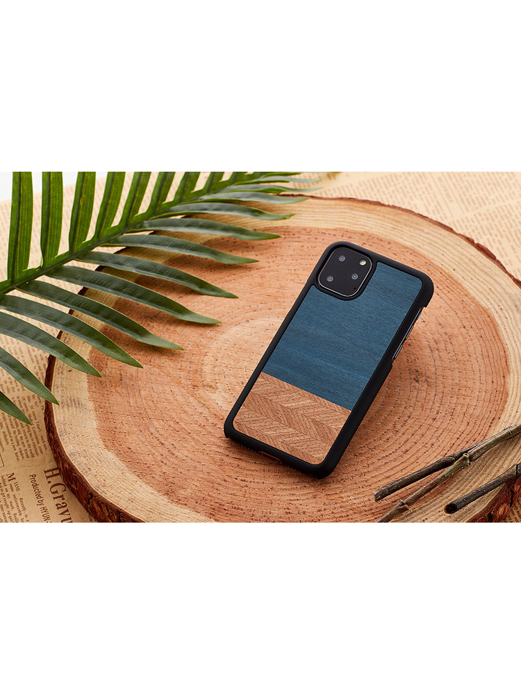 MAN&WOOD SmartPhone case iPhone 11 Pro Max denim black