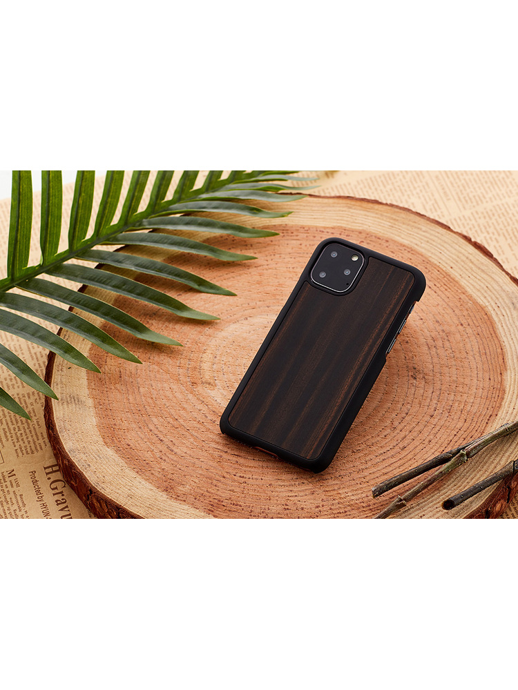 MAN&WOOD SmartPhone case iPhone 11 Pro Max ebony black