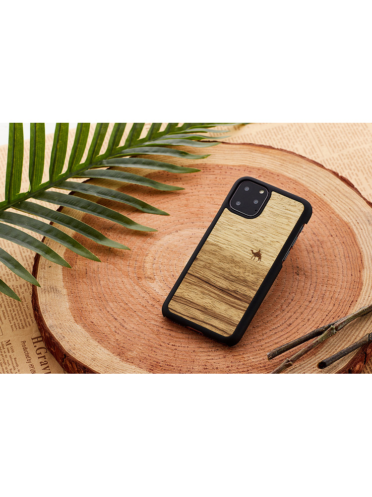 MAN&WOOD SmartPhone case iPhone 11 Pro Max terra black