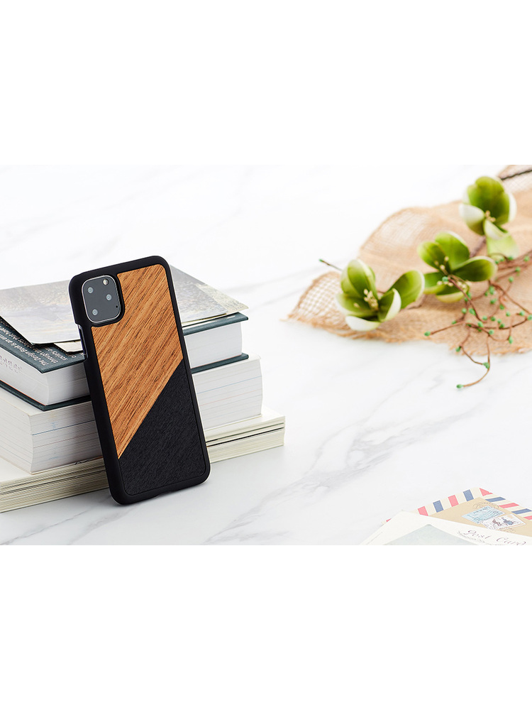 MAN&WOOD SmartPhone case iPhone 11 Pro Max western black