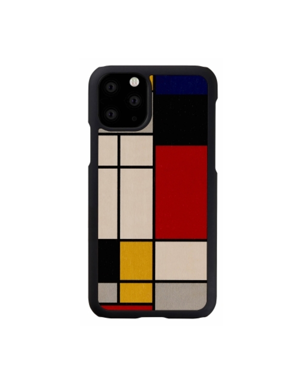 MAN&WOOD SmartPhone case iPhone 11 Pro mondrian wood black