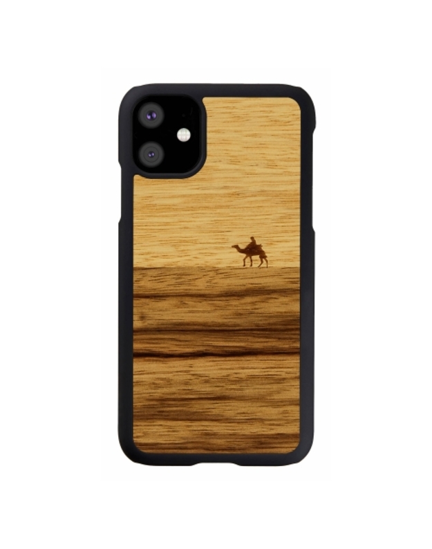 MAN&WOOD SmartPhone case iPhone 11 terra black