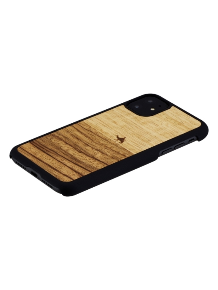 MAN&WOOD SmartPhone case iPhone 11 terra black