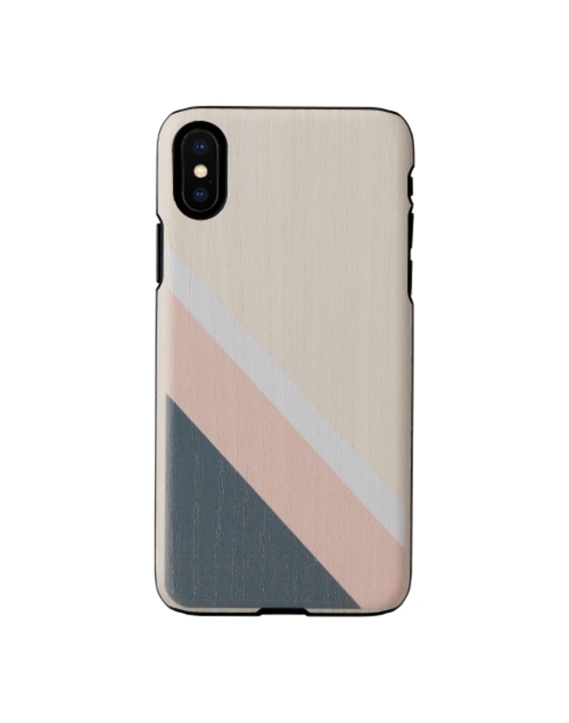 MAN&WOOD SmartPhone case iPhone X/XS pink suit black