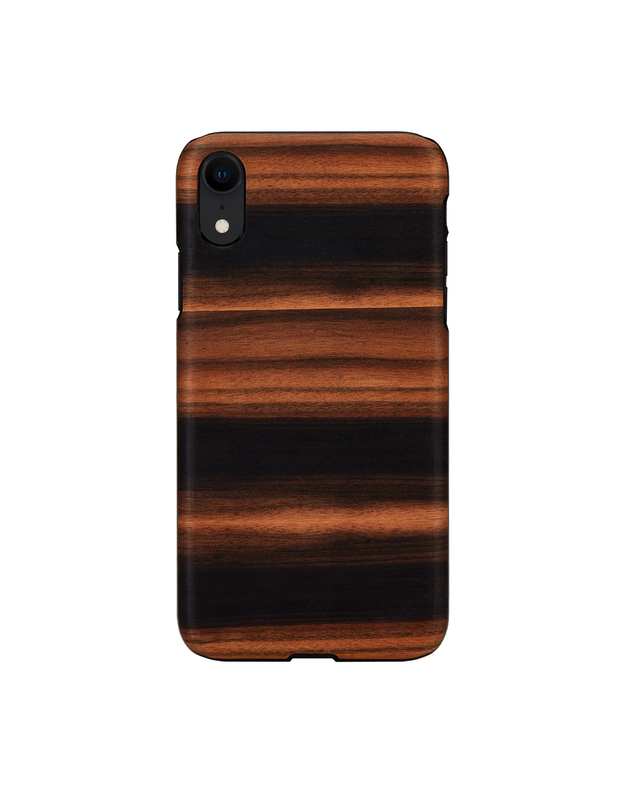 MAN&WOOD SmartPhone case iPhone XR ebony black