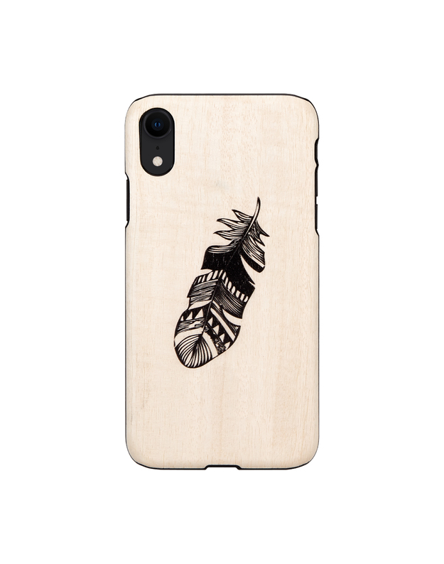 MAN&WOOD SmartPhone case iPhone XR indian black