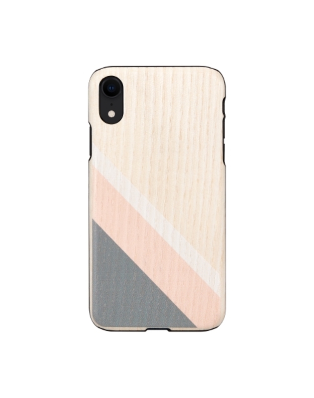 MAN&WOOD SmartPhone case iPhone XR pink suit black