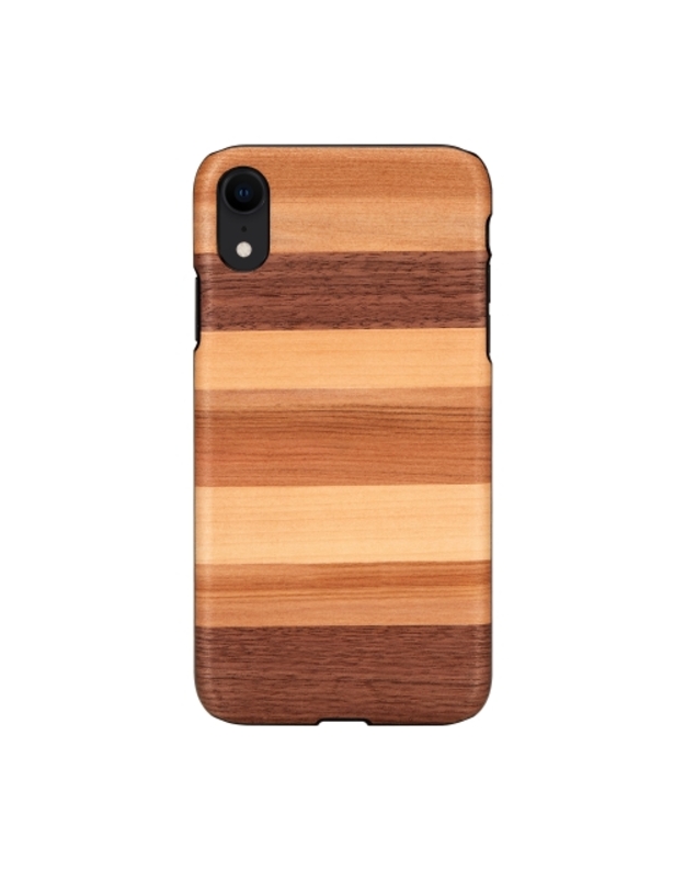 MAN&WOOD SmartPhone case iPhone XR sabbia black