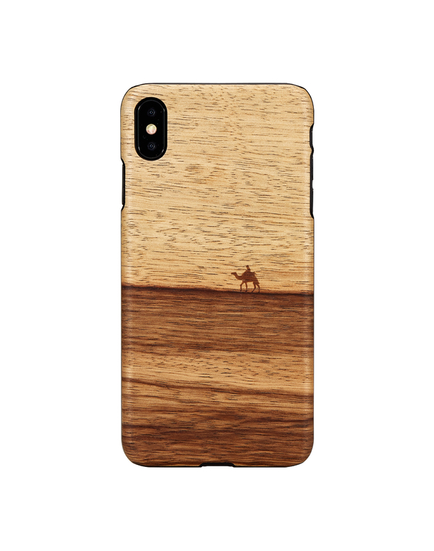 MAN&WOOD SmartPhone case iPhone XS Max terra black