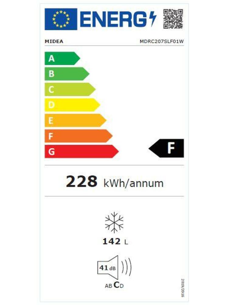 Midea MDRC207SLF01G (MCF150W) white