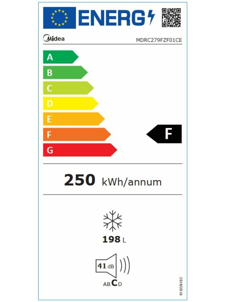 Midea MDRC279FZF01CE (MCF3085W) white