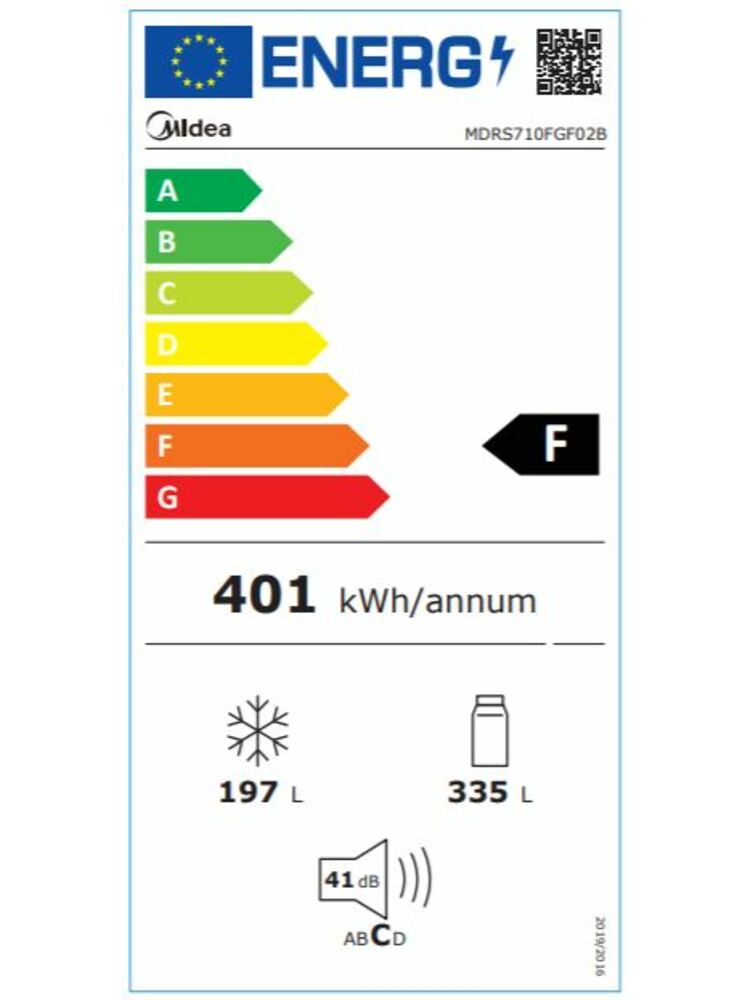 Midea MDRS710FGF02B (MRS518SNX) stainless steel