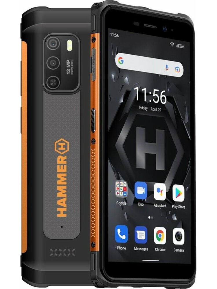 MyPhone Hammer Iron 4 Dual orange Extreme Pack