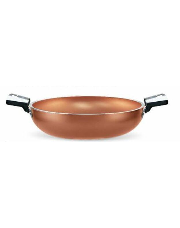 Pensofal Cuprum Skillet Round Shape 24-2 Stainless Steel Handle 6708