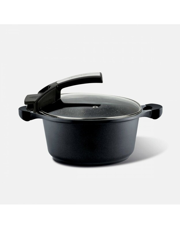 Pensofal Saxum Saucepan 24cm (W/Glass) 5808