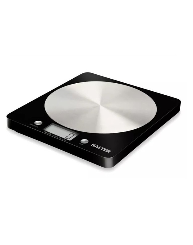 Salter 1036 BKSSDR Disc Electronic Digital Kitchen Scales Black