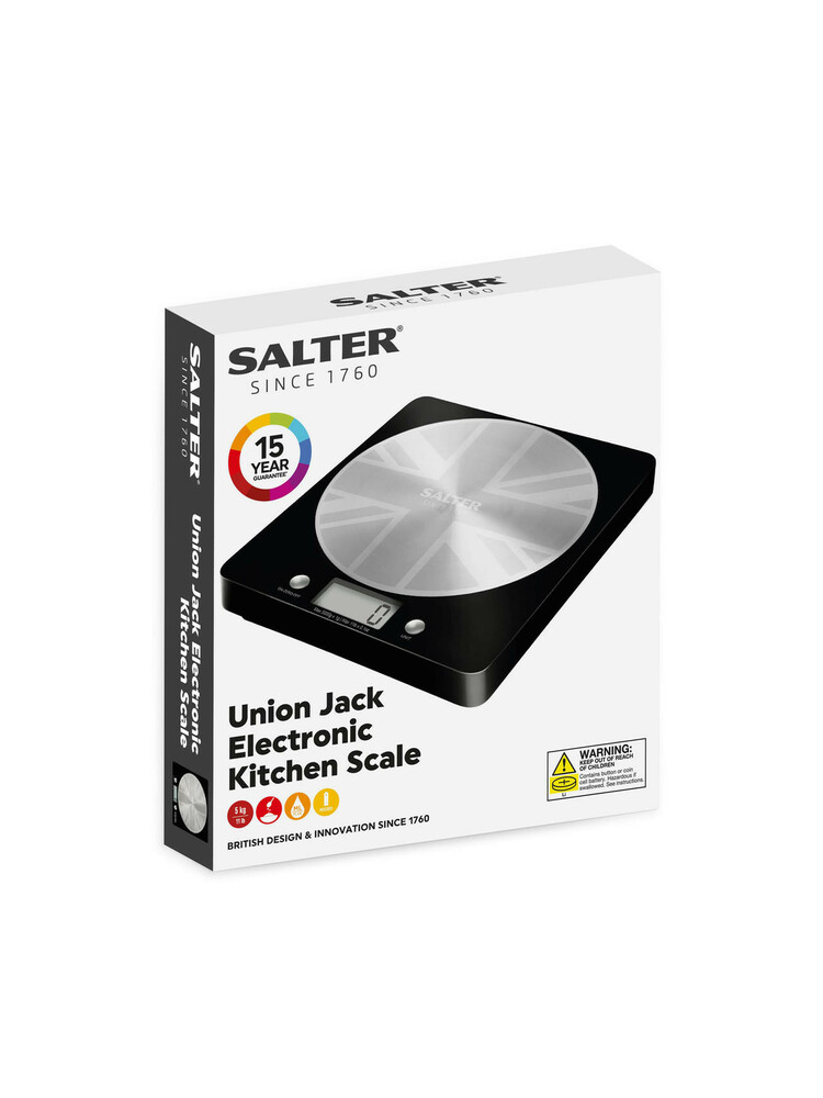 Salter 1036 UJBKDR Great British Disc Digital Kitchen Scale