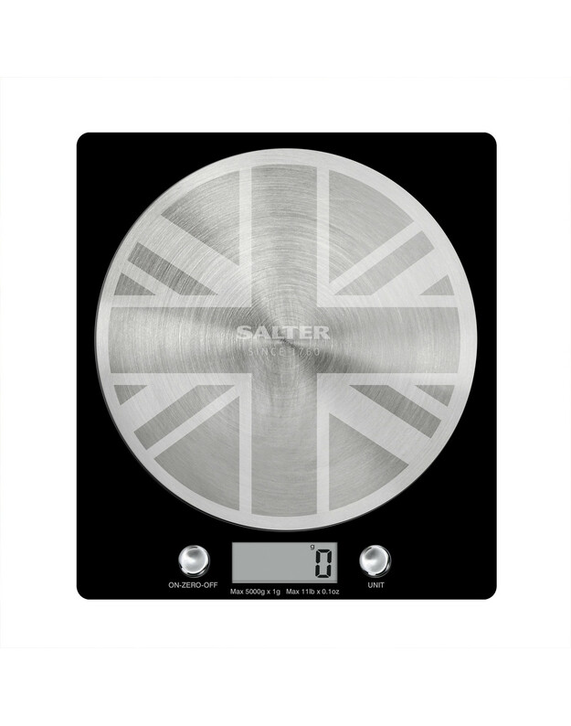 Salter 1036 UJBKDR Great British Disc Digital Kitchen Scale