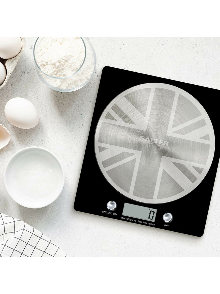 Salter 1036 UJBKDR Great British Disc Digital Kitchen Scale