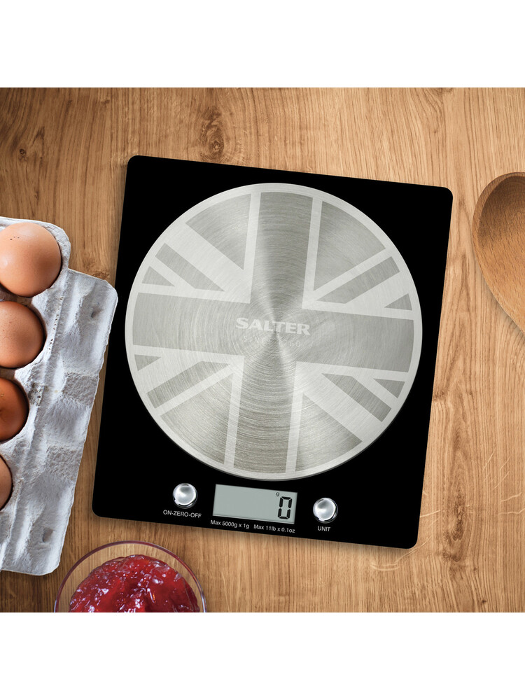 Salter 1036 UJBKDR Great British Disc Digital Kitchen Scale