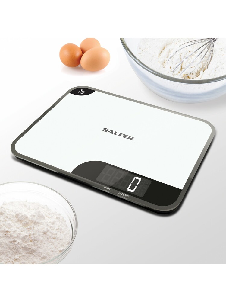 Salter 1064 WHDR Mini-Max 5kg Digital Kitchen Scale - White