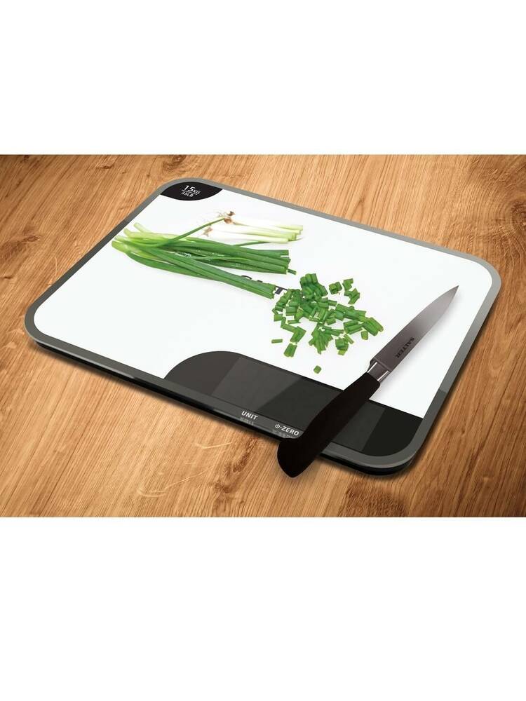 Salter 1079 WHDReu16 15kg Max Chopping Board Digital Kitchen Scale - White