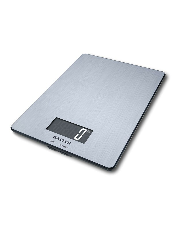 Salter 1103 SSDR Electronic Kitchen Scale Stainless Steel