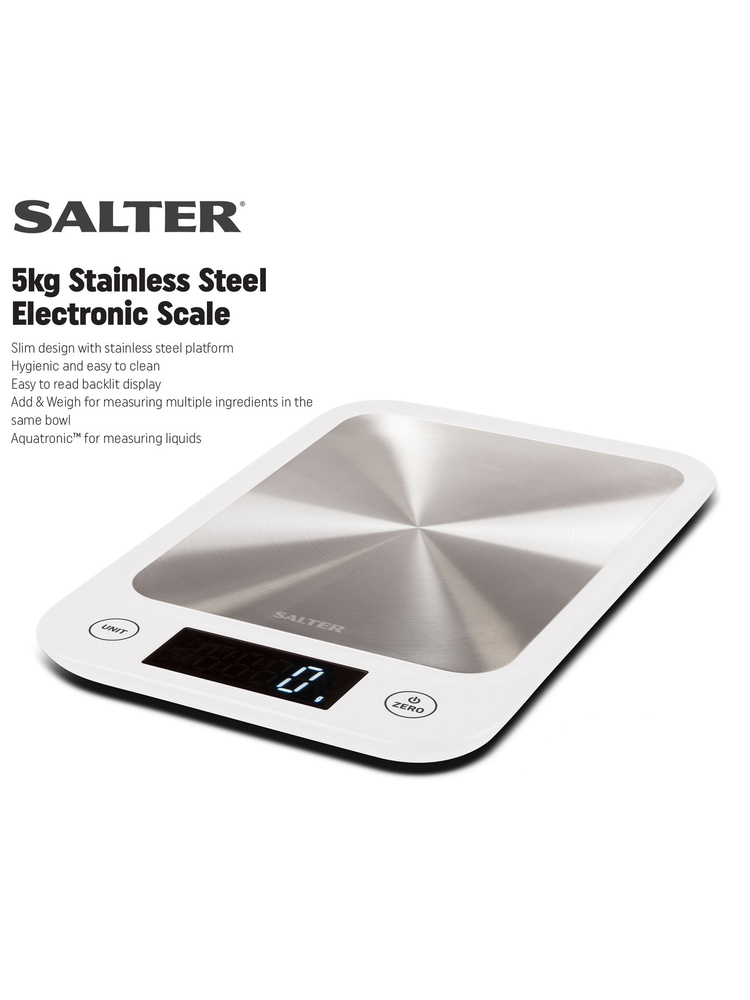 Salter 1105 SSWHDREU16 5kg Kitchen Scale