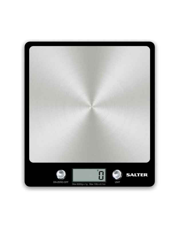 Salter 1241A BKDR Evo Digital Kitchen Scale black