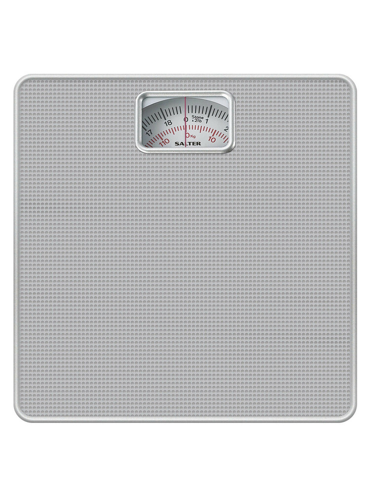 Salter 433 SVDR Mechanical Bathroom Scale Silver